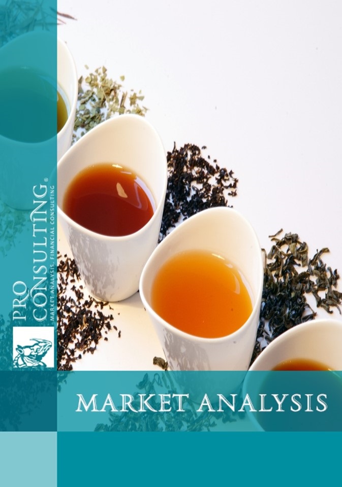 Market research report on the tea market of Ukraine. 2014